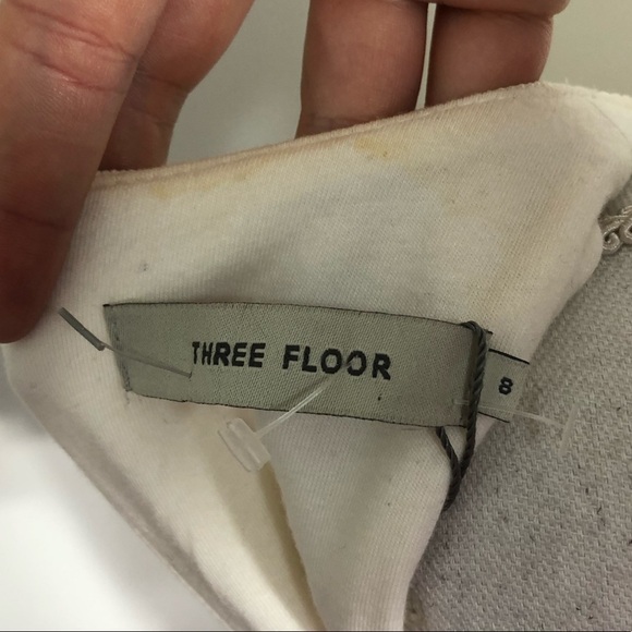 Three Floor Fit & Flare Scallop Front Dress NWT 8 - Picture 8 of 11